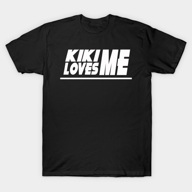 Kiki Loves Me T-Shirt by rachybattlebot